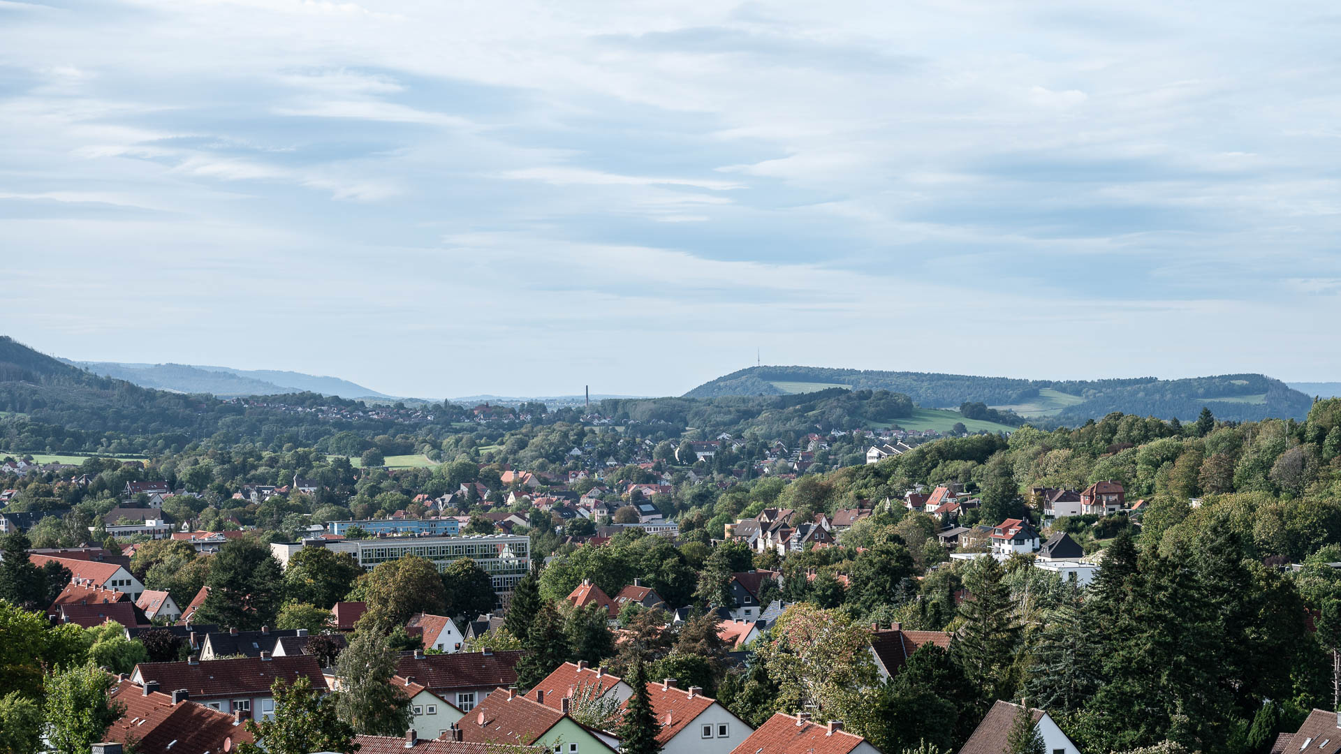 Ausblick über  Bad Harzburg